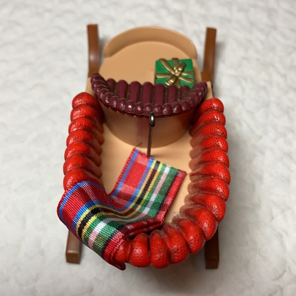 Vintage 1988 “Sleighful of Dreams” Hallmark Ornament Collector’s Club w/ Box - Picture 2 of 13